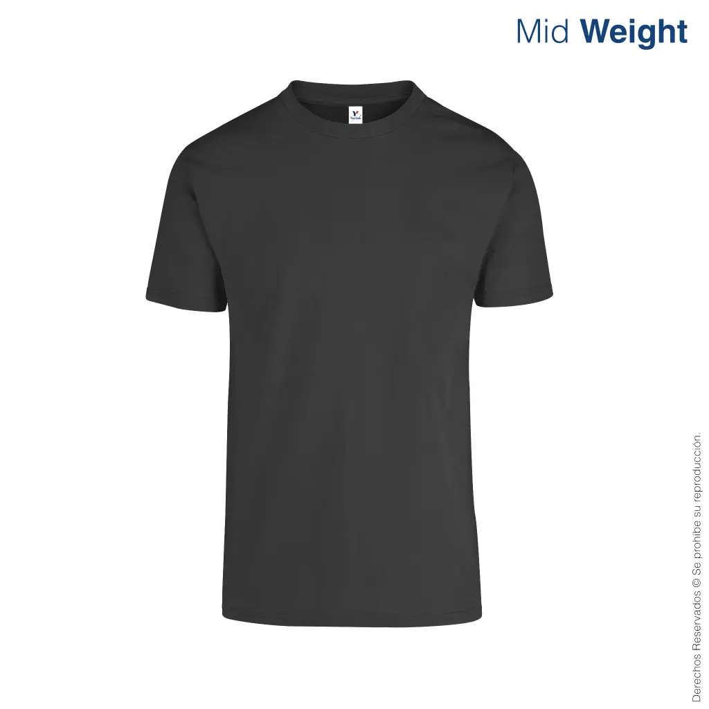 C0200 Playera Cuello Redondo Manga Corta para Caballero
